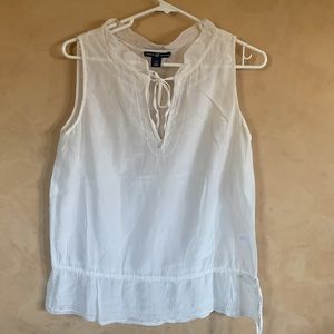 White Gap Sumer top XS blouse